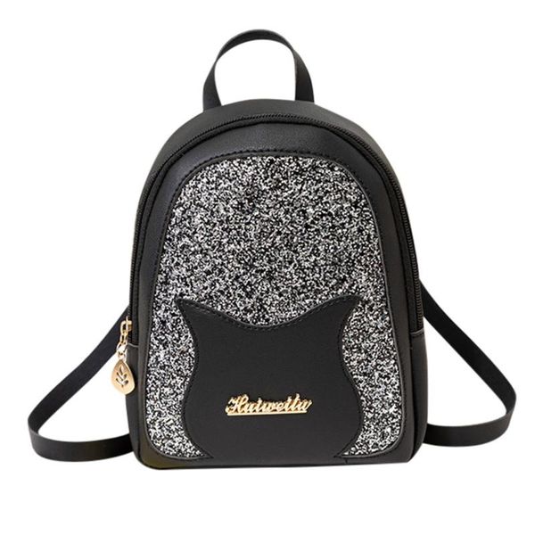 

backpack girl's small shining sequin shoulder bag multi-function mini back pack teenage girls mochila infantil #lr1