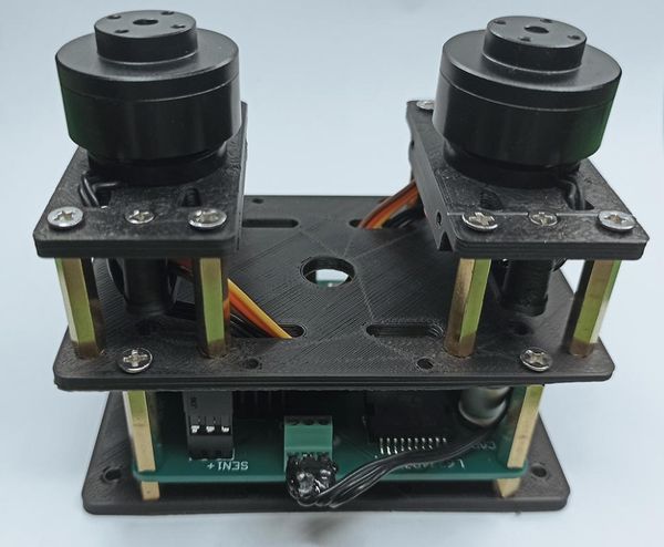 

smart home control simplefoc dual independent brushless motor drive board learning development experimental platform low power kits