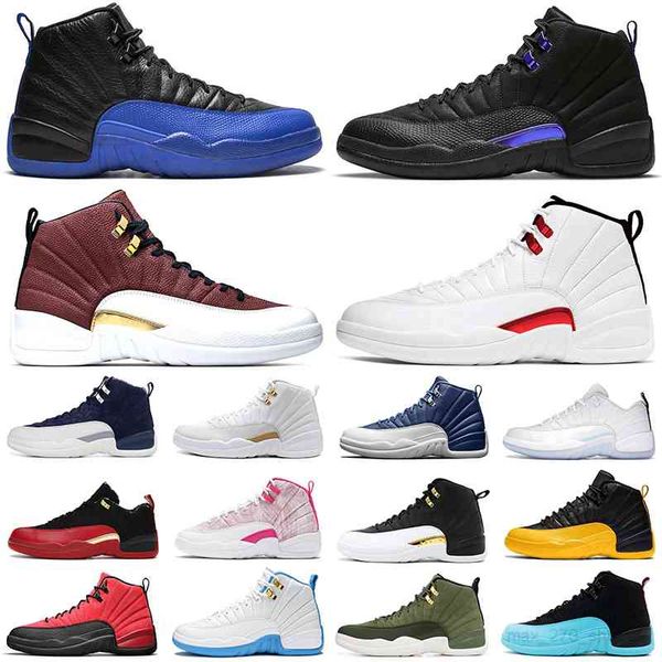 

lower price 12 12s basketball shoes women men dark concord reverse flu game taxi twist ovo indigo mens trainers sports sneakers size 7-13