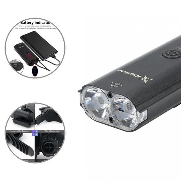 

bike lights aluminum alloy front light parts high-hardness convenient super bright