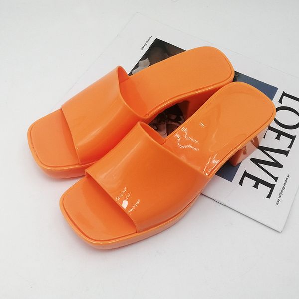 

2021 women's slippers high heels sandals high heel fashion sho summer