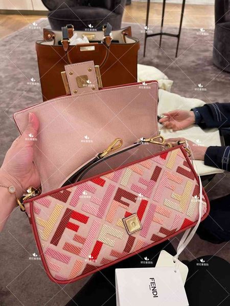 

louis vutton bag/ women's classic uette club bag ff printed canvas one shoulder messenger bagf bag