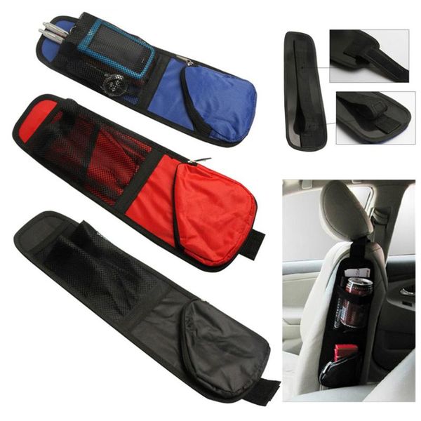 

car organizer seat storage bag for stowing tidying auto side hanging pocket bags nylon sundries holder car-styling