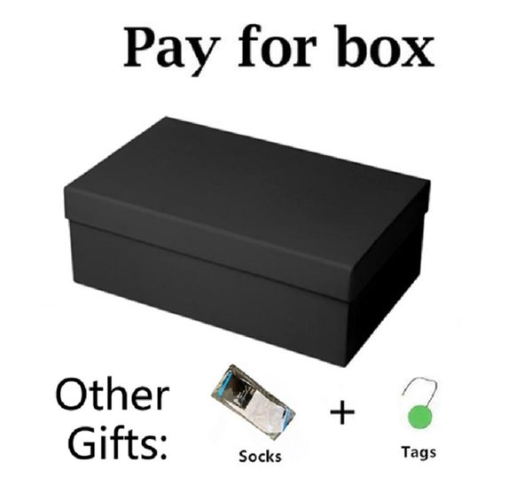 

pay for box, dont place order if you not buy shoes in store, we only provide boxes to customer, if have any problem, please contact us, White;pink
