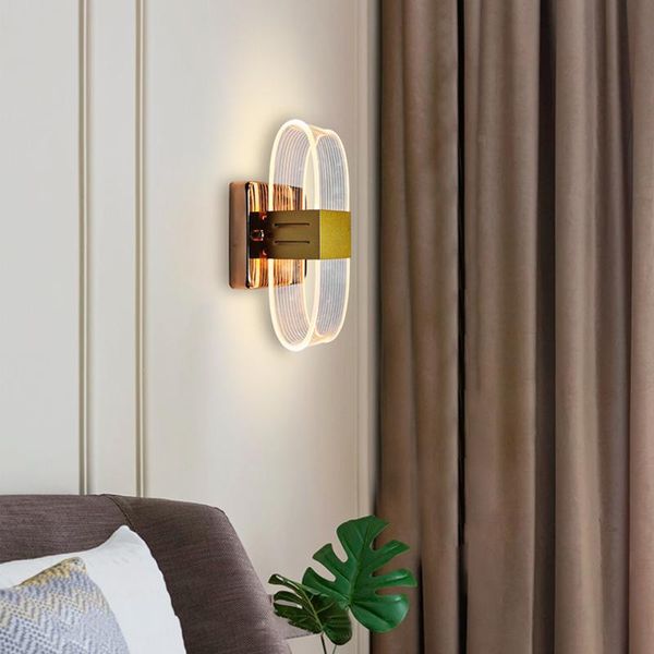

wall lamp home decor light mirror modern room led ceil indoor lighting