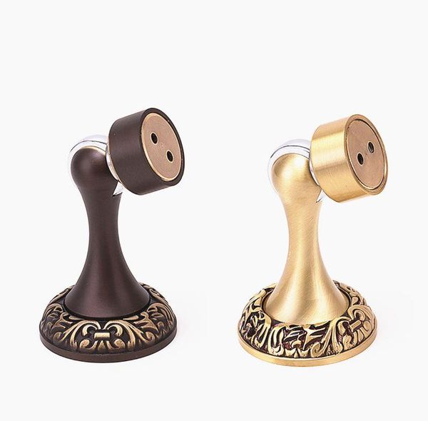 

door catches & closers classical pattern magnetic s copper ser holder catch floor fitting with screws for home bedroom toilet hardwa