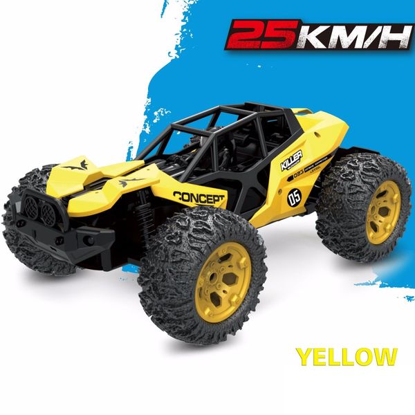 

rc car 25km/h high speed climbing drift car big foot alloy off-road vehicle 2.4g 112 remote control racing car kids hobby toys