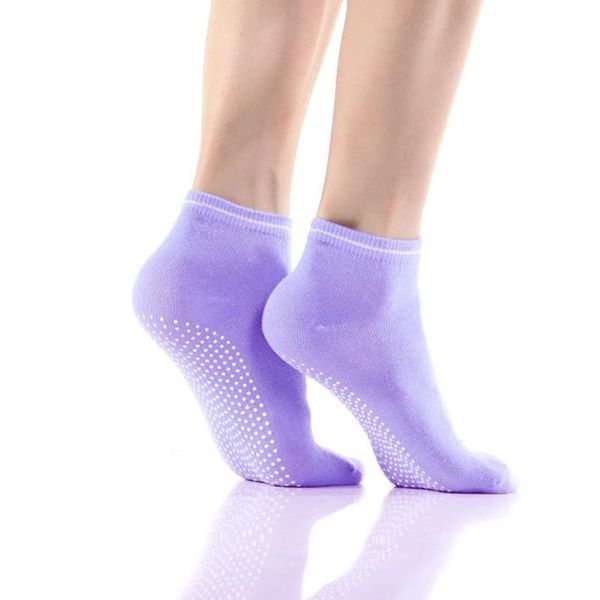 

sports socks casual short anti-slip lovely size soft yoga unisex, Black