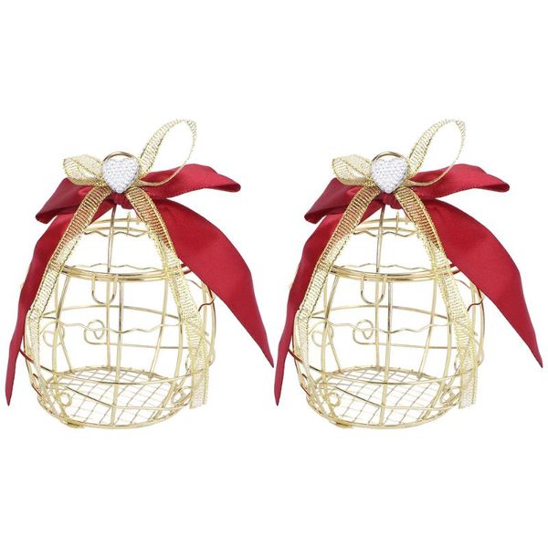 

2pcs creative bell candy box gift packaging european wrap