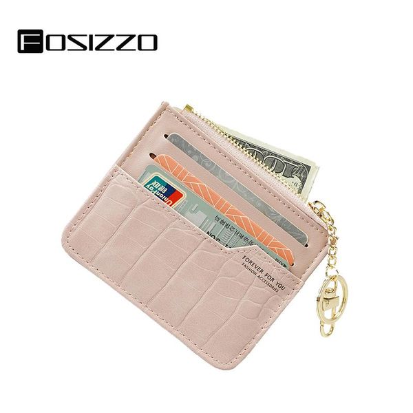 

card holders small coin purse with holder fs3044, Brown;gray