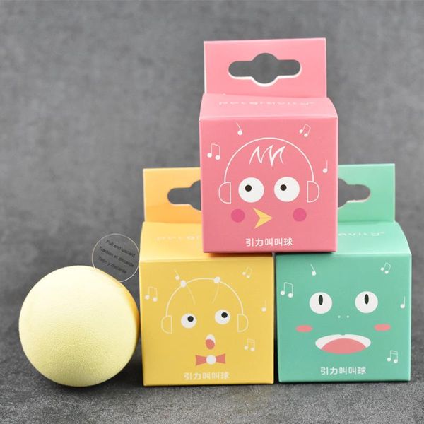 

cat toys pet vocal toy smart gravity ball interactive squeaky frog /bird /cricket sound for cats relieves boredom pets supplies