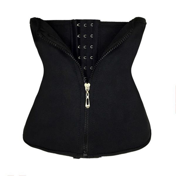 

women's shapers women underbust corset neoprene sweat sheath waist trainer cincher body shaper slimming colombian girdles shapewear faj, Black;white
