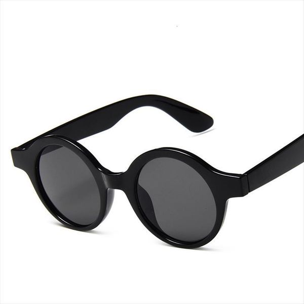 

vintage round frame women sunglasses metal hinge prince lens retro eyeglasses men outdoor driving glasses, White;black