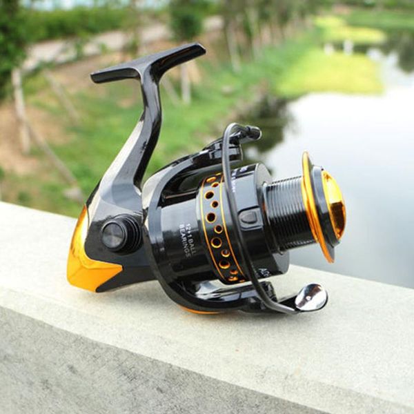 

baitcasting reels fishing reel 12+1bb ad1000 -7000 spinning carpa molinete de pesca roda wheel