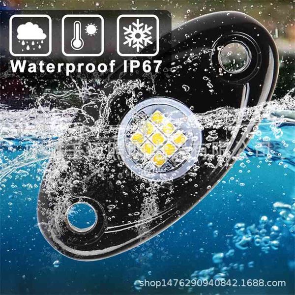 

monochrome 9w 12v general automobile led chassis ship deck atmosphere lamp