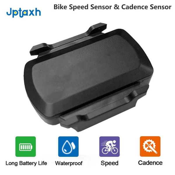 

bike computers jptaxh speed cadence sensor ant+ bluetooth computer speedometer for strava garmin igpsport bryton zwift cycling