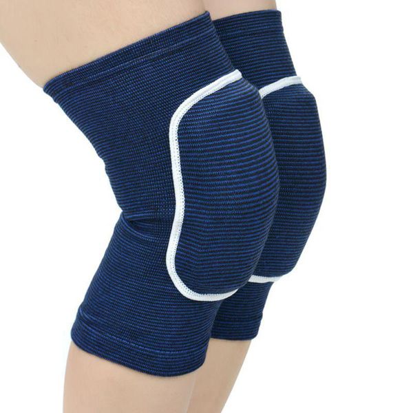 

elbow & knee pads 1pair full brace strap patella medial support strong meniscus compression protection sport basketball, Black;gray