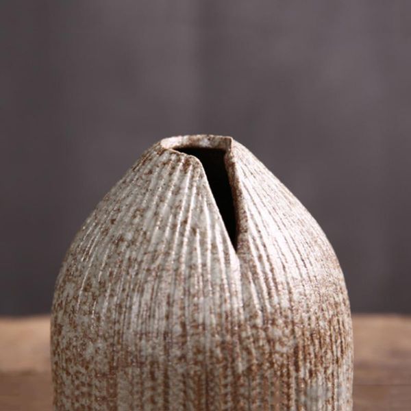 

vases retro exquisite ceramic hydroponic ikebana handmade pottery gift desk home decor jy