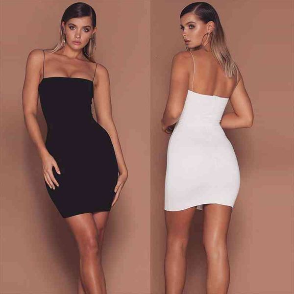 

summer casual strapless sleeveless woman dresses spaghetti slim bodycon dress elegant senior club party mini dress vestidos, Black;gray
