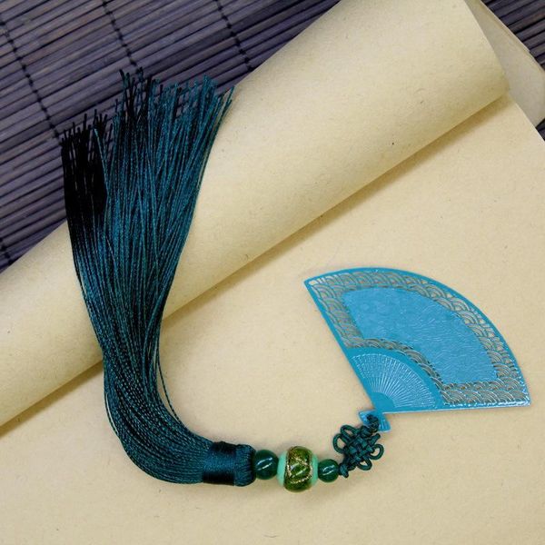 

bookmark fringed metal stationery classical chinese style retro wind student with birthday gift