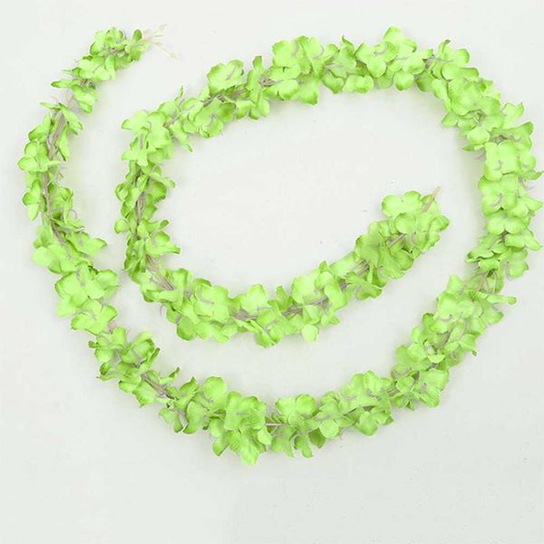 

decorative flowers & wreaths 10 pcs rattan strip wisteria artificial flower vine for wedding diy craft home party kids room decoration reme8