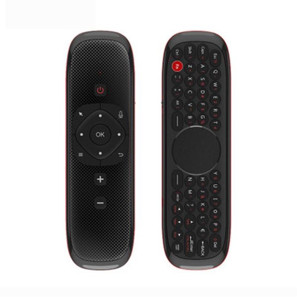 

mice w2 flying air mouse wireless keyboard 2.4g voice tv box, support pc / vs w1 i8 and roid box smart
