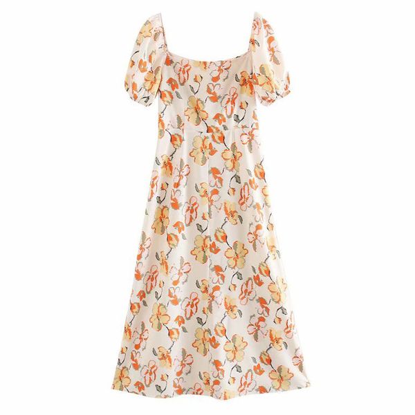 

dresses fang ling slim sweet was thin female floral beach holiday plant print over-the-knee chic women's dress, Black;gray