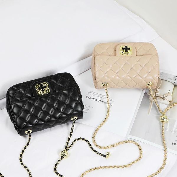 

fang fat golden bag trendy summer rhombus small shoulder ball children's chain 2021 messenger new llvqp