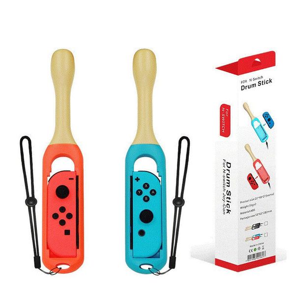 

game controllers & joysticks drum stick for switch nintendoswitch joy con handle console accessories controller grips joy-con case