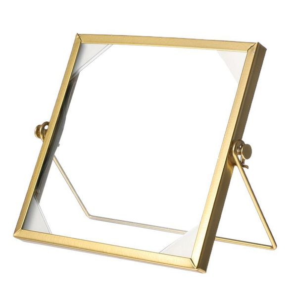 

frames european metal po frame dried flower display glass decorative diy picture home decor ornament rack