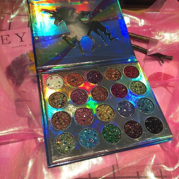 

colors all gliter eyeshadow diamond glitter palette shimmer and shiny eye pigments shadow powder makeup palette1