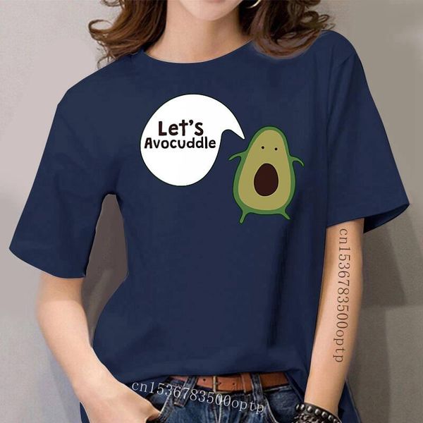 

women's t-shirt letavocuddle cute couple shirts matching avocado black set funny tee cool casual pride t shirt women unisex, White