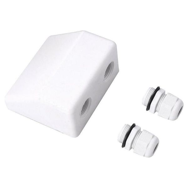 

parts junction box marine roof solar panel abs electrical connection case entry gland for caravan boat double cable easy installation