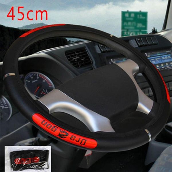 

steering wheel covers 40/42/45/50cm cover double stitched elasticity large trailer
