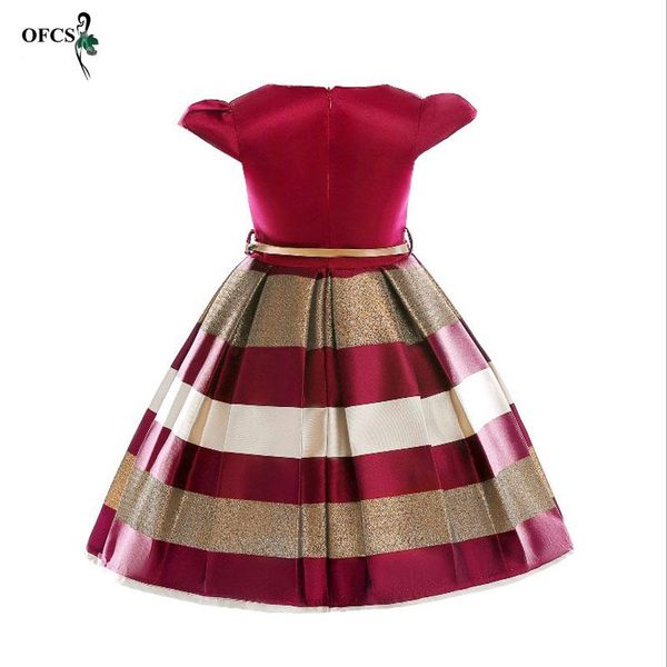 

girl's dresses summer flower dress girl princess costume party wear tulle kids children prom gown vestido formal 2-15 years, Red;yellow