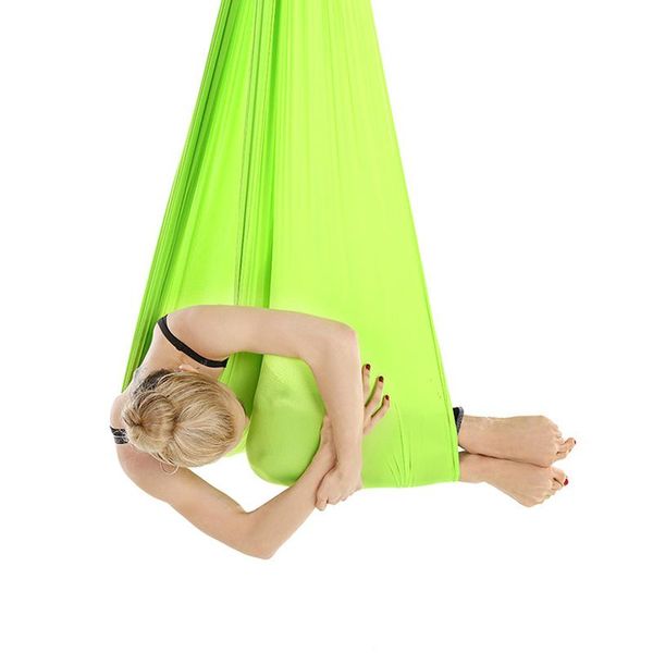 

outdoor games & activities aerial yoga hammock anti-gravity flight swing traction device body sculpting equipment multi-function belt