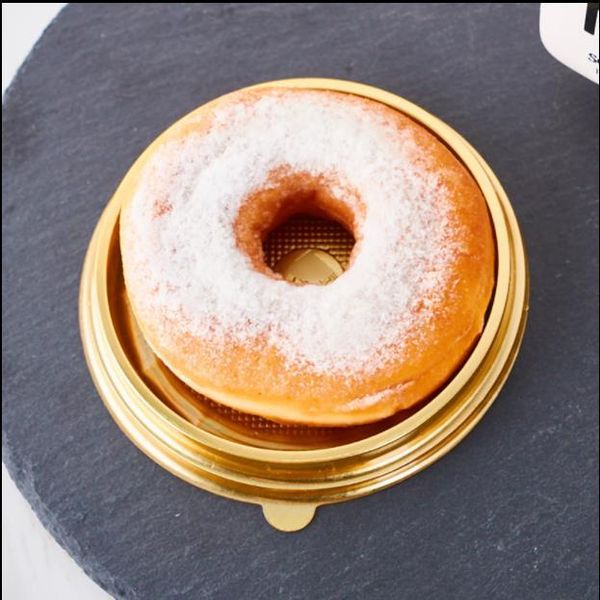 

gift wrap 50set donut box cheese cake packaging 4-inch circular west point suction puff baking 10x11.7x4.5