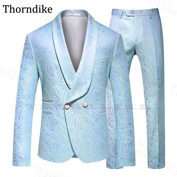 

men's suits & blazers thorndike casual wedding groom dress tuxedos men plus size suit shawl lapel party prom snake skin print stage 202, White;black