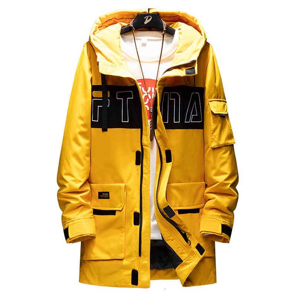

men's down & parkas jungle zone winter warm fashion casual coat men jacket windproof hood 8219 0kyc, Black