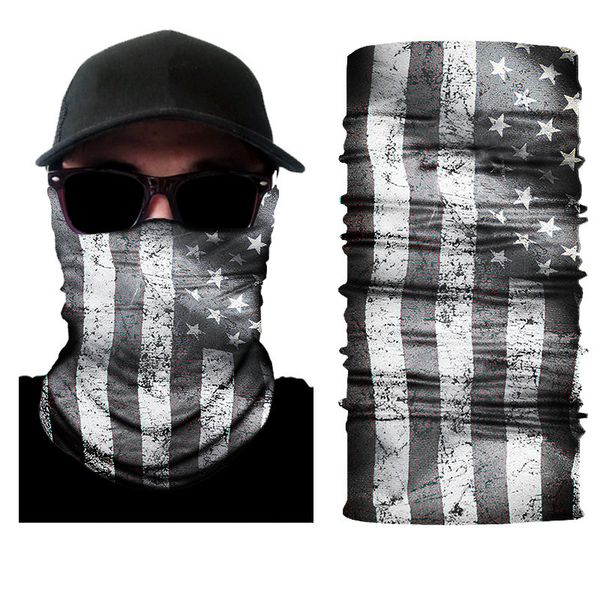 

style flag outdoor versatile magic headscarf seamls multifunctional riding