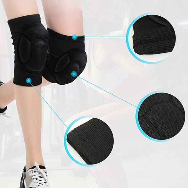 1PCS Sport Knee Support com Silicone Pad Spring Protector Strap Patela Sleeve para basquete Running Compression Cotonete Pads