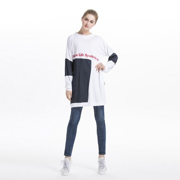 

ethnic clothing winter sports suits autumn for women ropa deportiva trainingspak modest muslim deportes hoodie sweater loose, Red