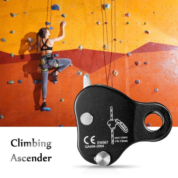 

cords, slings and webbing climbing protective device 220lb ascender rope grip outdoor rigging 8-13mm