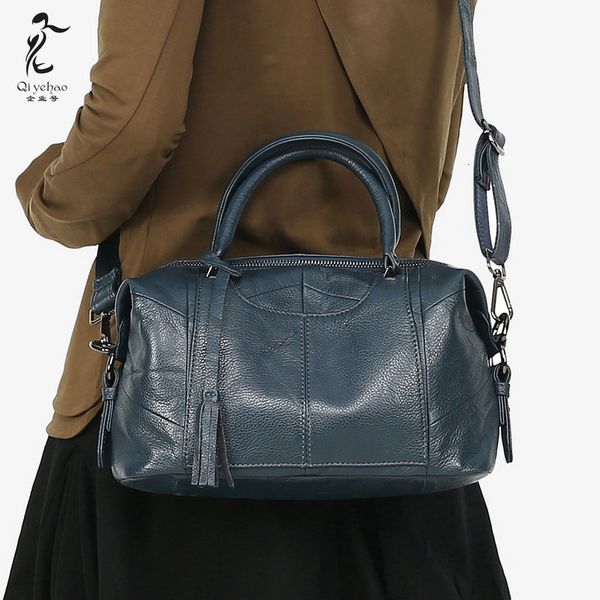 

2021 spring dundee and summer leather women's handbag fashion tassel bag