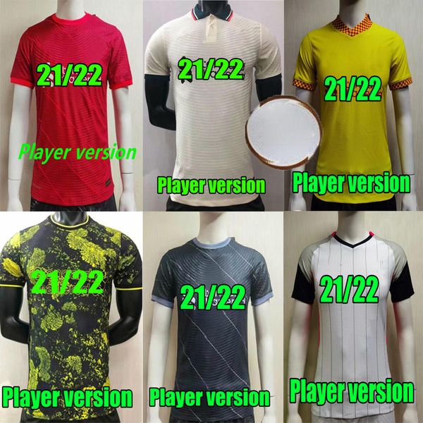 

player version 20 21 22 lvp m.salah virgil firmino soccer jersey mane milner henderson wijnaldum a.becker 2021 2022 origi alexander arnold d, Black;yellow