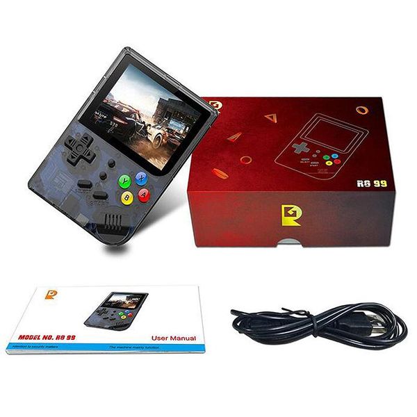 

handheld arcade game console nostalgic retro gba fc nes mini built-in 169 games support multiple portable players