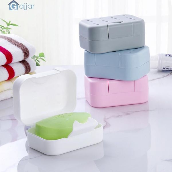 

soap bathroom box rack for travel carry case home dispenser dish holder container no 19may31 dishes