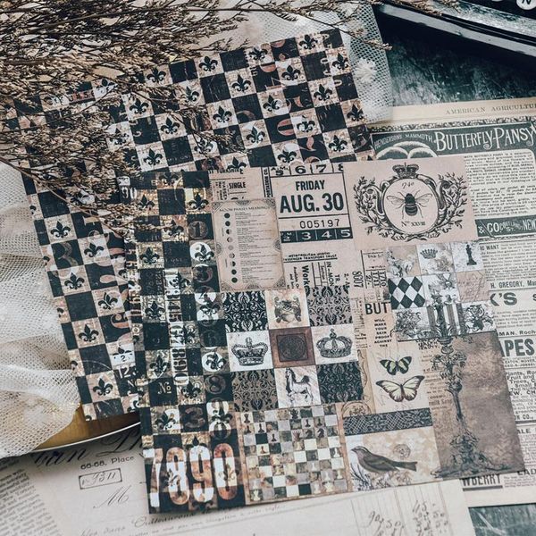 

gift wrap vintage junk journal backing material decorative paper large size old page background