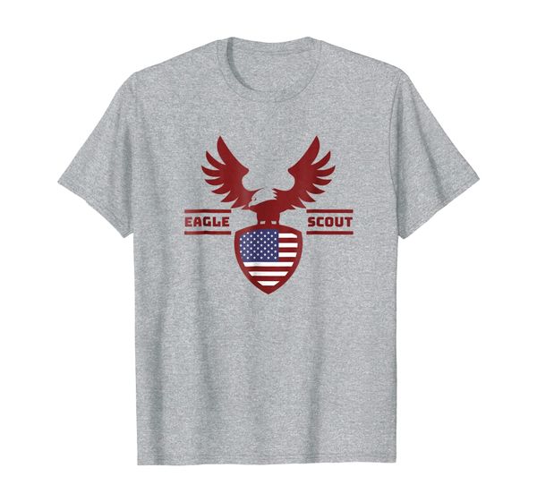 

patriotic scout t shirt, White;black
