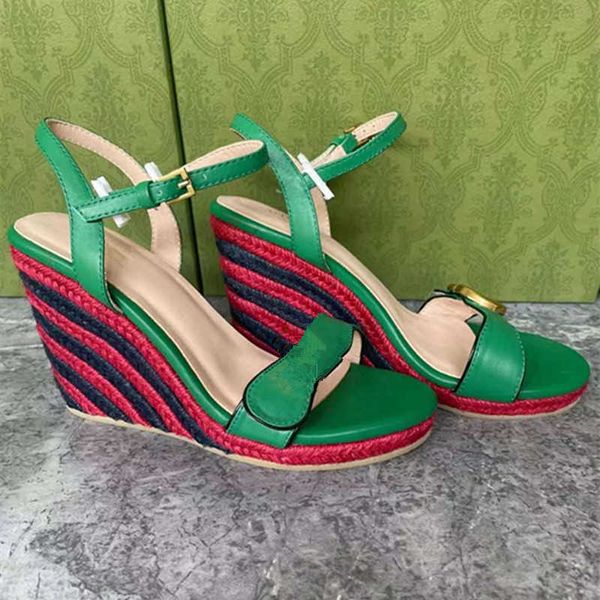 

this is latest slope with women's sandals, but also high-quality rope woven shoes, you are worth having, Black